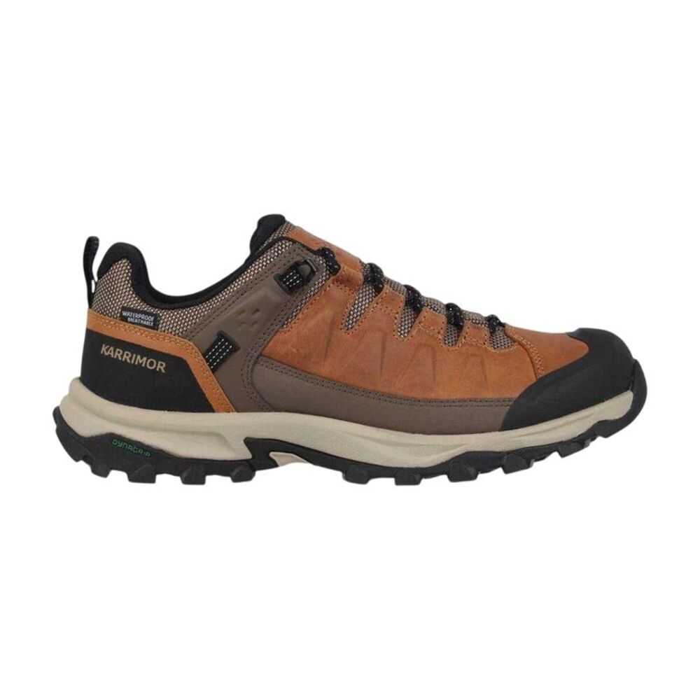 Karrimor Mens Logan Leather Hiking Boots / Brown